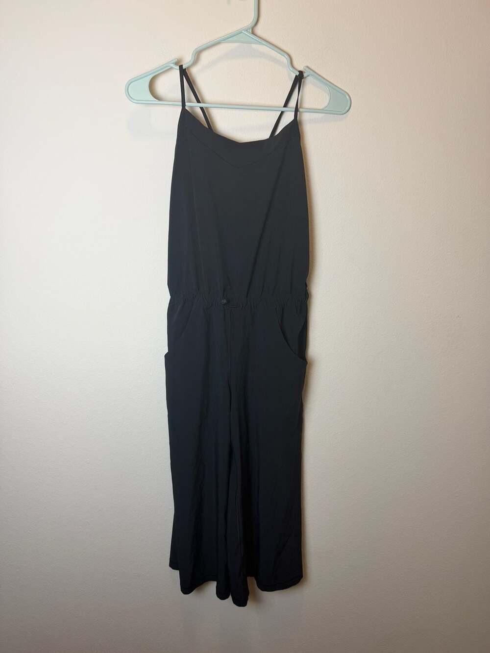 Ivivva by Lululemon Black Cami Culotte Jumpsuit Size 12